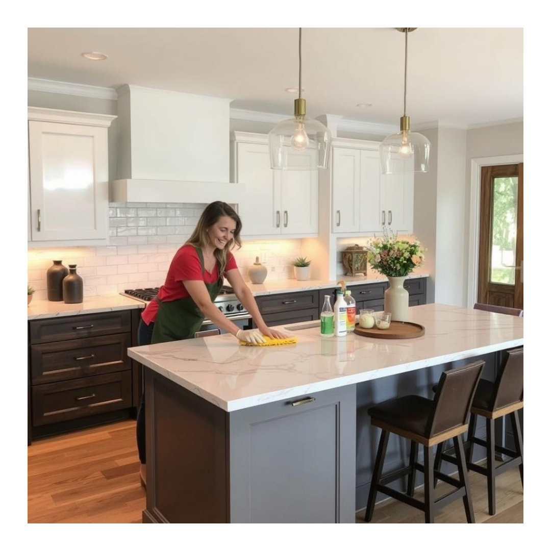 How to clean quartzite countertops
