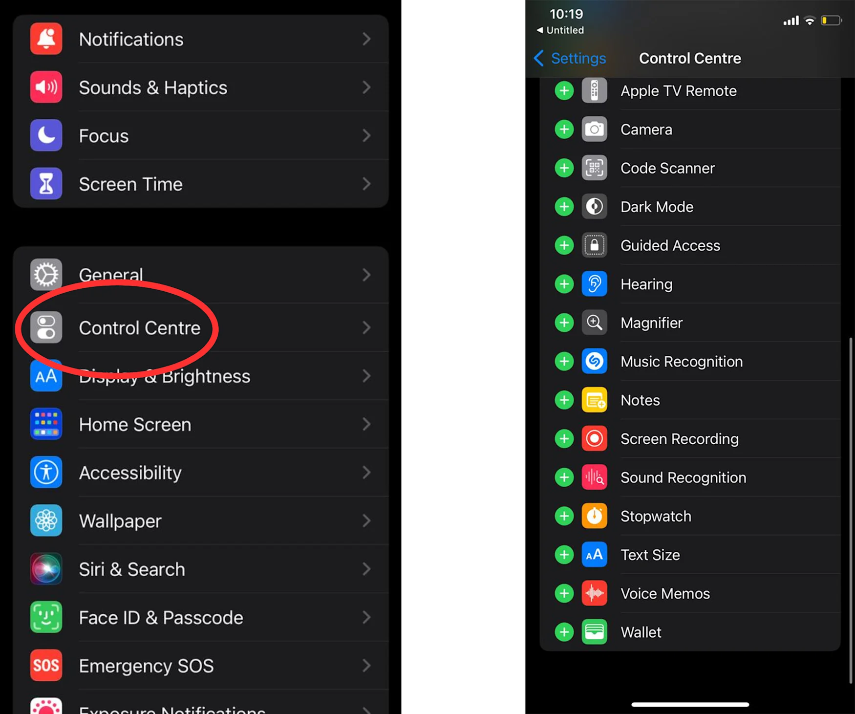 How to on screen record iphone