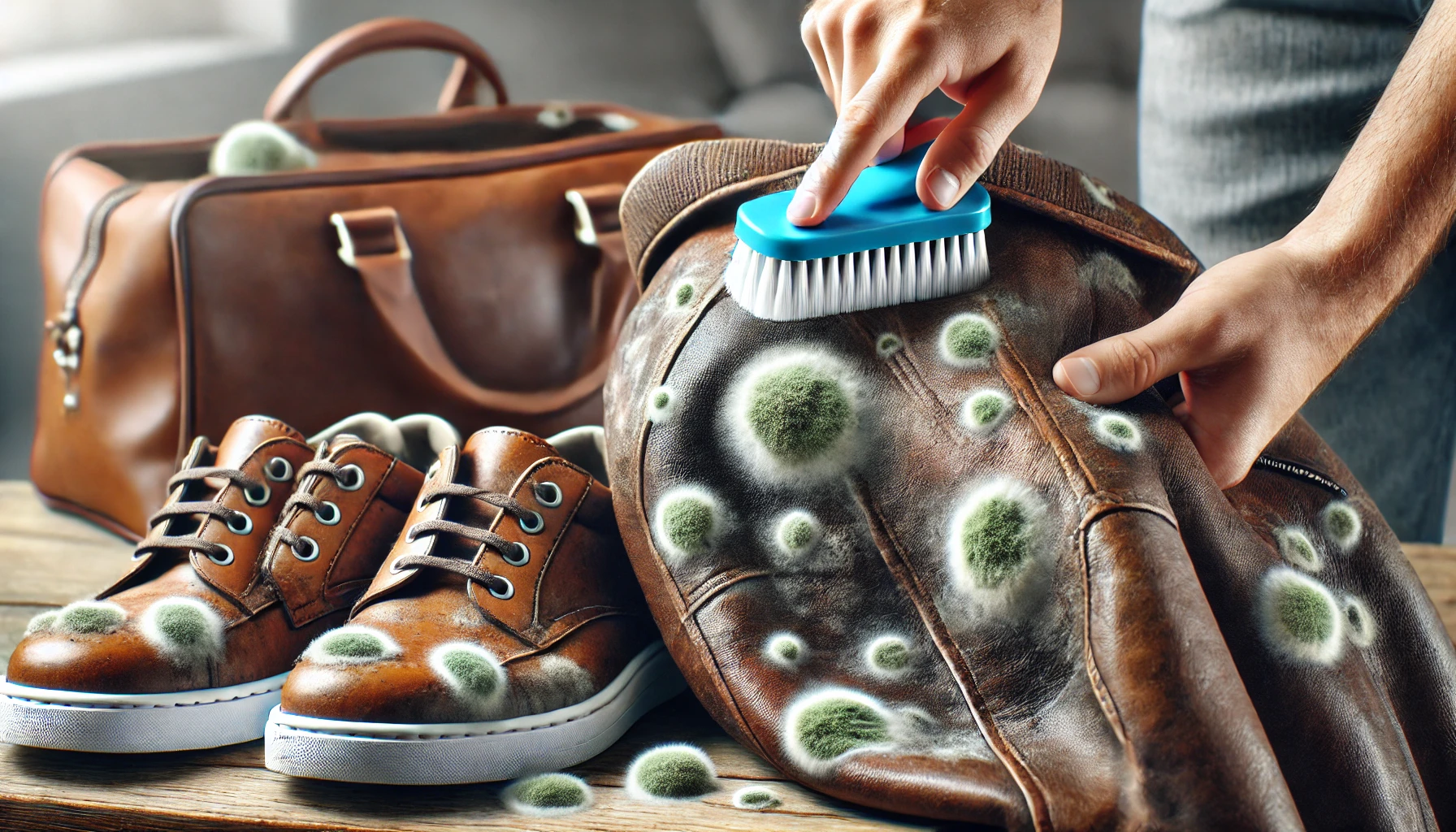 How to get mold out of leather