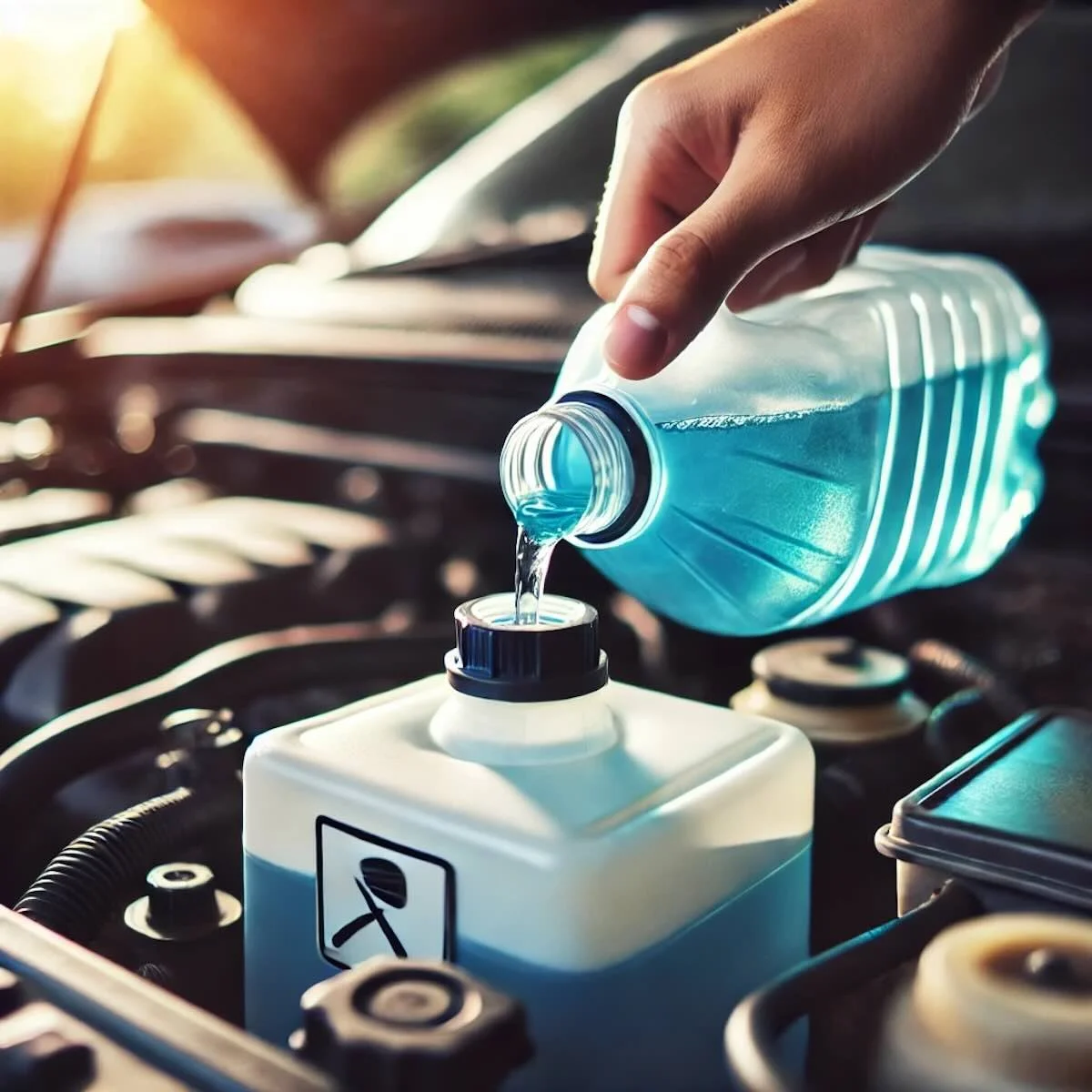 How to change windshield wiper fluid