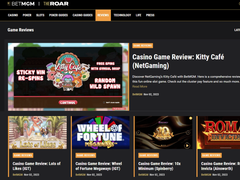 How to find blog on vanessa-casino.com