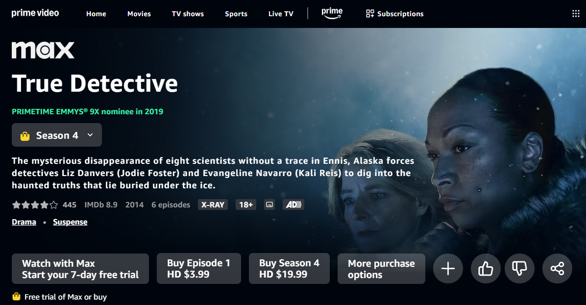 How to watch true detective