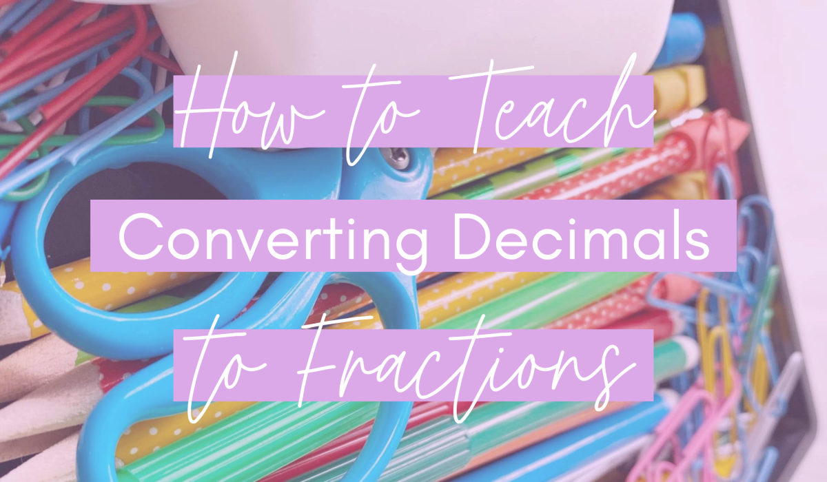 How to turn decimals into fractions