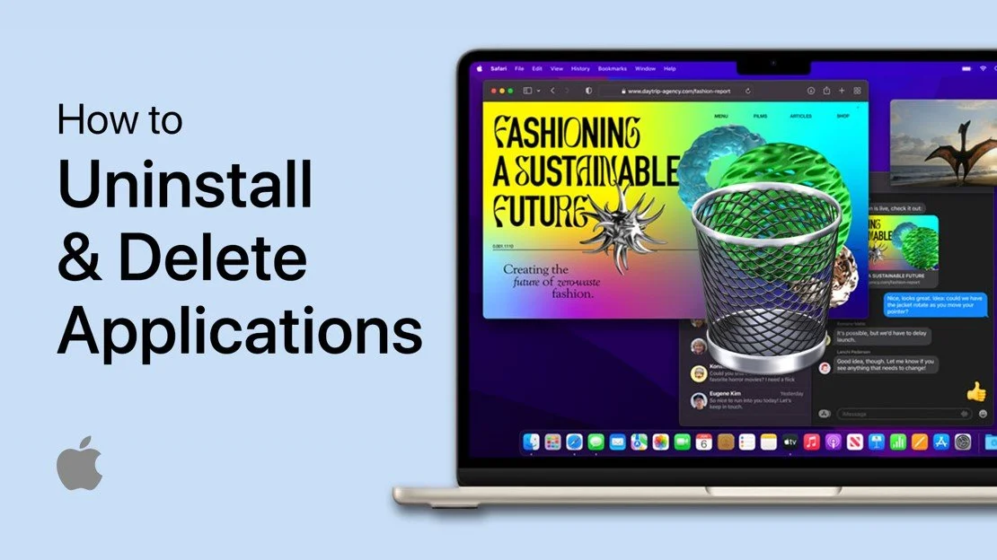 How to delete applications on mac