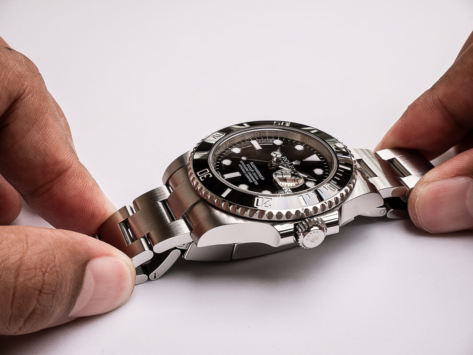 How to change time on rolex watch