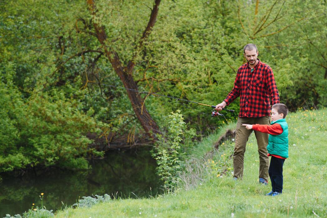 How to convince my dad to go fishing