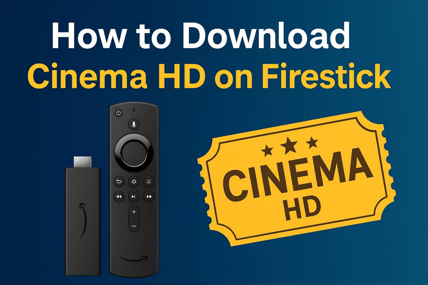 How to download cinema hd on firestick