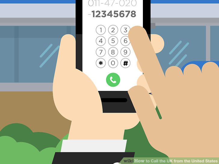 How to call usa from uk
