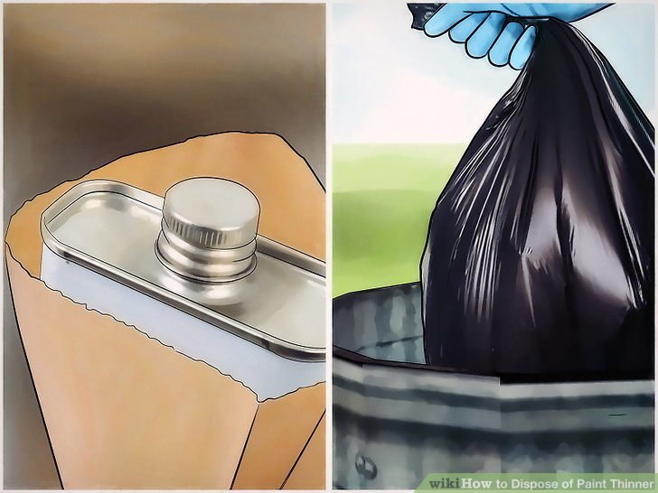 How to dispose of paint thinner