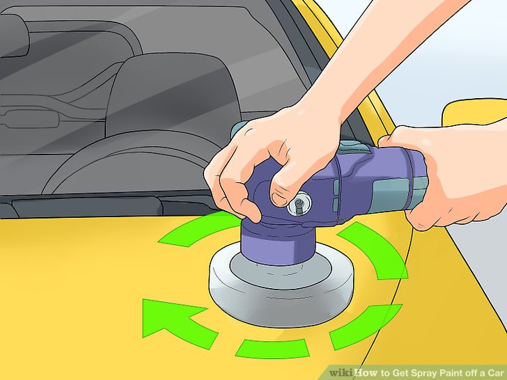 How to get car paint off