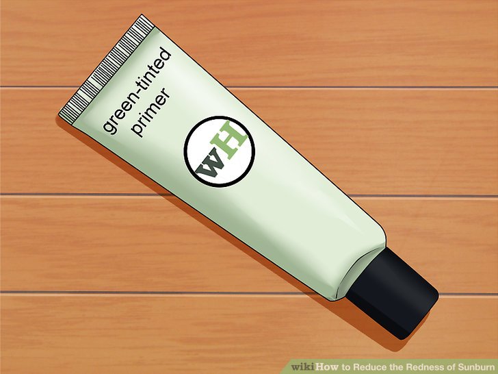 How to get rid of sunburn redness overnight