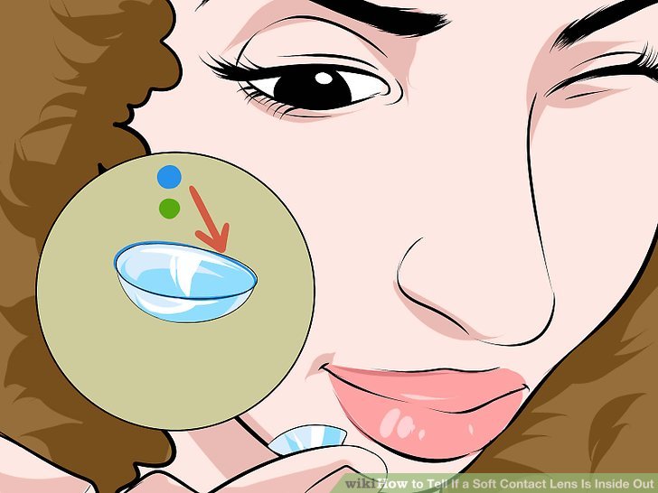How to tell if contact lens is inside out