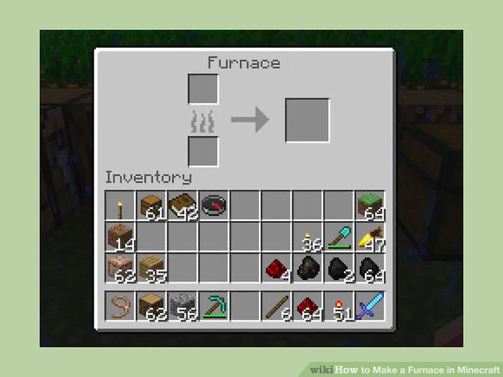 How to make a furnace in minecraft