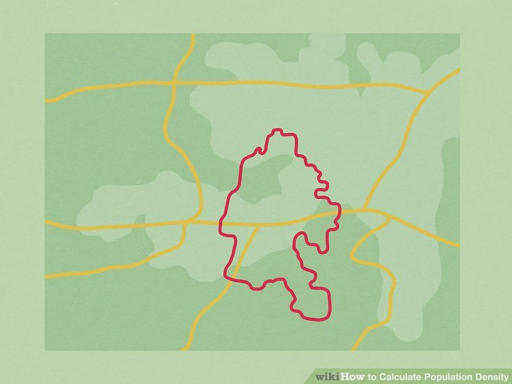 How to calculate population density