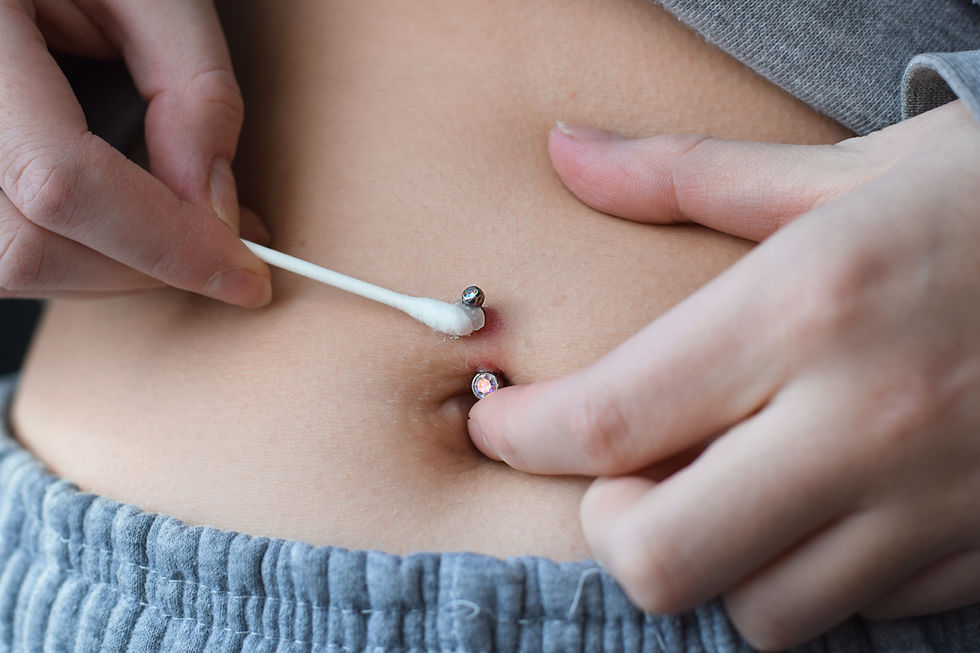 How long does it take belly button piercing to heal