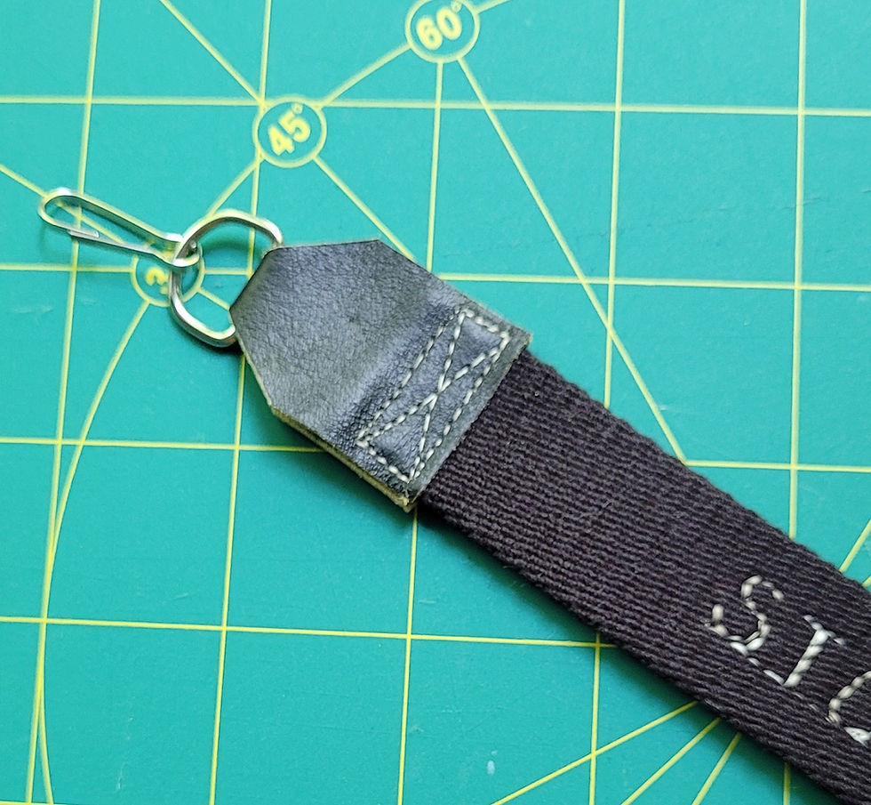 How to put on camera strap