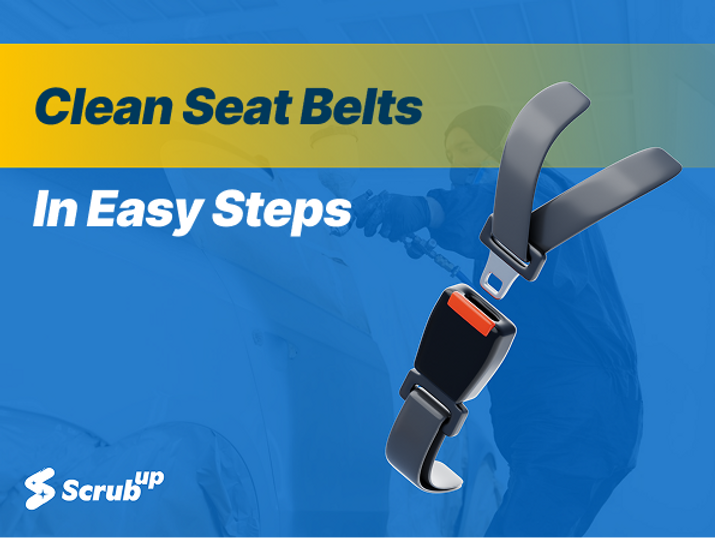 How to clean seat belts