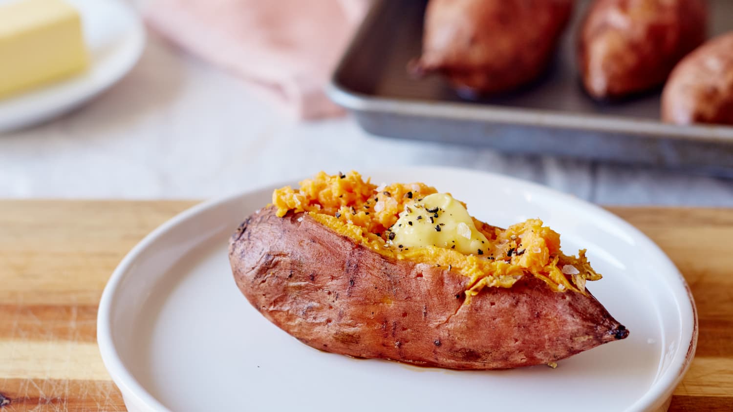 How to bake sweet potato in oven