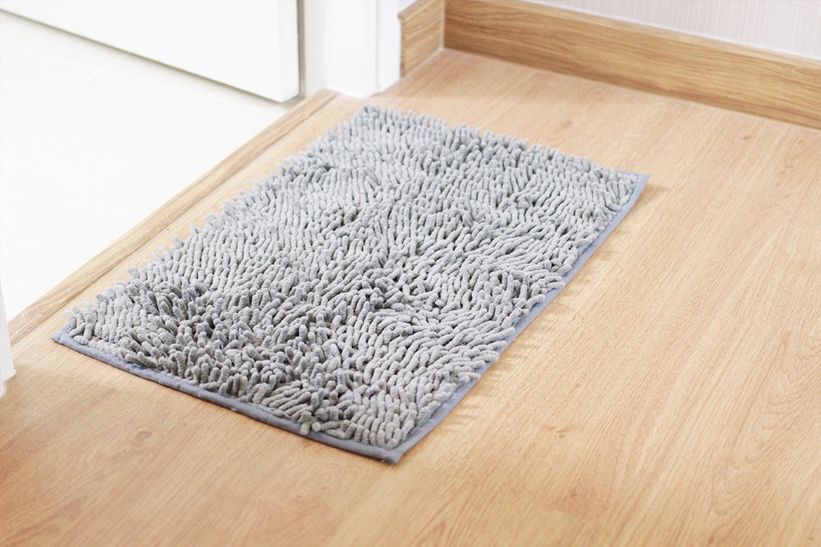 How to wash bath mats