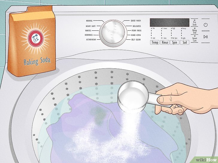 How to get rid of detergent stains