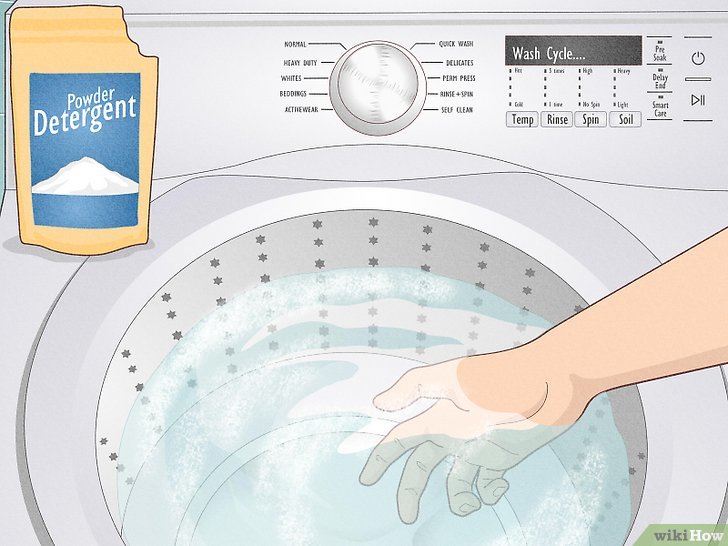 How to remove detergent stains